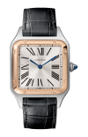 Cartier | SANTOS DUMONT, MODELLO GRANDE, ACCIAIO, ORO ROSA, QUARZO - W2SA0037 (1)