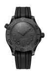 Omega | SEAMASTER DIVER 300M 43,5 MM, CERAMICA NERA SU CAUCCI&Ugrave; - 210.92.44.20.01.003 (1)