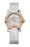 Chopard | HAPPY SPORT 30 MM, AUTOMATICO, ORO ROSA ETICO,  LUCENT STEEL&trade;, DIAMANTI - 278573 (1)
