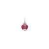 Chantecler | CIONDOLO CAMPANELLA MICRO CON CUORI E LUCCHETTO IN ARGENTO E SMALTO BOUGANVILLE - 40026 - 40026 (1)