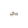 Bartorelli Italian Jewels | Orecchini in oro bianco 18 carati con perle bianche Akoya &Oslash; 9 - 9,5 mm - 8000000431 (1)