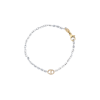 Bartorelli Italian Jewels | BRACCIALE IN ORO BIANCO CON NODO MARINARO IN ORO ROSA E DIAMANTI - 8234 (1)