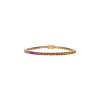 Bartorelli Italian Jewels | BRACCIALE TENNIS IN ORO ROSA E ZAFFIRI MULTICOLOR - AB0279/RB (1)
