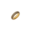 Bartorelli Italian Jewels | ANELLO FEDINA BOMBATA A GIRO INTERO CON DIAMANTI BROWN - VR08997DBP (1)