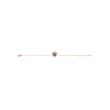 Bartorelli Italian Jewels | BRACCIALE IN ORO ROSA CON CORONA IN PAV&Egrave; DI DIAMANTI BROWN E RUBINI - VB24845DBRUP (1)