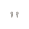 Bartorelli Italian Jewels | ORECCHINI  A LOBO IN ORO BIANCO E DIAMANTI - VE24850DW (1)