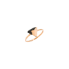 Dodo | DODOTAGS - ANELLO PRECIOUS TAG IN ORO ROSA E DIAMANTI BLACK - ADTRI9/BB/K - ADTRI9/BB/K (1)