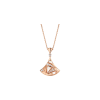 Bulgari | COLLANA DIVAS' DREAM IN ORO ROSA CON MADREPERLA E DIAMANTI - CL856964 - CL856964 (1)