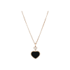 Chopard | CHOPARD - COLLANAHAPPY HEARTS IN ORO ROSA ETICO, DIAMANTE E ONICE - 797482-5201 - 797482 (1)