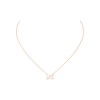 Chaumet | CHAUMET - COLLANA JEUX DE LIENS IN ORO ROSA CON DIAMANTE E MADREPERLA - 082930 - 082930 (1)