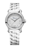 Chopard | HAPPY SPORT 30 MM, QUARZO,  LUCENT STEEL&trade;, DIAMANTI - 278590 (1)