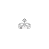 Chaumet | CHAUMET - ANELLO FLOREALE JOS&Eacute;PHINE ECLAT IN PLATINO CON DIAMANTI - J3MQ00 - J3MQ00 (2)