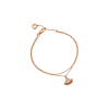 Bulgari | Bracciale DIVAS&rsquo; DREAM in oro rosa 18 carati con pav&Eacute; di diamanti. Lunghezza 15-19 cm - BR857363 (1)