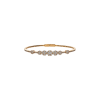 Bartorelli Italian Jewels | BRACCIALE BANGLE FIORI IN ORO ROSA  E DIAMANTI - P12550.R (1)