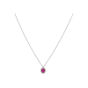 Bartorelli Italian Jewels | COLLANA IN ORO BIANCO E PENDENTE ROSETTA CON RUBINO E DIAMANTI - 234-C5032-7-5-RB (1)