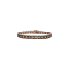 Bartorelli Italian Jewels | BRACCIALE TENNIS IN ORO ROSA CON DIAMANTI BROWN - VB26536DBP09 (1)