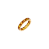 Bartorelli Italian Jewels | ANELLO VERETTA IN ORO ROSA CON ZAFFIRI ORANGE - KR1185/OR (1)