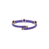 Bartorelli Italian Jewels | BRACCIALE IN PELLE CON ELEMENTI IN ORO ROSA, DIAMANTI E AMETISTE - 1PU0032125/9 (1)