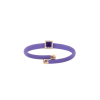 Bartorelli Italian Jewels | BRACCIALE IN PELLE VIOLA CON ELEMENTI IN ORO ROSA, DIAMANTI E AMETISTA - 1PU0032130/2 (1)