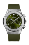 Hublot | CLASSIC FUSION CHRONOGRAPH TITANIUM GREEN 45 MM - 521.NX.8970.RX (1)