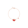 Qeelin | BRACCIALE YU YI LOCK IN ORO ROSA CON LUCCHETTO ROSSO PICCOLO IN AGATA E DIAMANTI - YYL-040-BL-RGDRA - YLB40ABRGRA (1)
