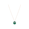 Chaumet | CHAUMET - COLLANA JEUX DE LIENS HARMONY MODELLO GRANDE IN ORO ROSA CON DIAMANTI E MALACHITE - 084423 - 084423 (1)