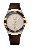 Omega | CONSTELLATION 41 MM, ACCIAIO-ORO GIALLO SU PELLE - 131.23.41.21.06.002 (1)