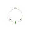 Qeelin | BRACCIALE PETITE WULU IN ORO ROSA CON DIAMANTI E GIADA - WU-BR0001C-RGDGJE - WUBPT1BRGJE (1)