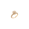 Pomellato | ANELLO NUDO IN ORO ROSA E ORO BIANCO CON PAV&Eacute; DI DIAMANTI BROWN - PAC2028O6000DBR00 - PAC2028O6000DBR00 (1)