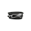 Dada Arrigoni | BRACCIALE ELIKA IN PELLE CON CHIUSURA IN ORO BIANCO E DIAMANTI - DEK03BRBBDIXN - DEK03BRBBDIXN (1)
