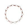Dada Arrigoni | CHOCKER ELIKA IN ORO ROSA CON 3 ELEMENTI IN PAV&Eacute; DI DIAMANTI BIANCHI - DEK26CARBDI - DEK26CARBDI (1)