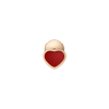 Chopard | CHOPARD - ORECCHINO SINGOLO MY HAPPY HEARTS IN ORO ROSA ETICO, CORNIOLA - 83A086-5802 - 83A086 (3)