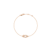 Fred | BRACCIALE FORCE 10 IN ORO ROSA CON DIAMANTI MISURA PICCOLA -  6B1126 - 6B1126 (1)