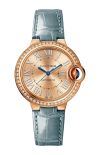 Cartier | BALLON BLEU DE CARTIER 33 MM, AUTOMATICO, ORO ROSA, DIAMANTI - WJBB0076 (1)