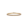 Bartorelli Italian Jewels | BRACCIALE TENNIS IN ORO ROSA E DIAMANTI BROWN - 329-L1051-H2 (1)