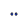 Bartorelli Italian Jewels | ORECCHINI ROSETTA A LOBO CON ZAFFIRI BLU E DIAMANTI - 234-B5037-6-8 (1)