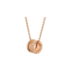 Bulgari | COLLANA B.ZERO1 ROCK IN ORO ROSA E PAV&Eacute; DI DIAMANTI - CL859872 - CL859872 (1)