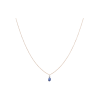 Bartorelli Italian Jewels | GIROCOLLO IN ORO ROSA CON ZAFFIRO BLU E DIAMANTE - C069/22-S0 (1)