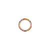 Bartorelli Italian Jewels | ANELLO VERETTA RAINBOW IN ORO ROSA E ZAFFIRI MULTICOLOR - KR1125/MS (3)