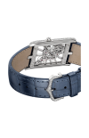Cartier | TANK ASYM&Eacute;TRIQUE, PLATINO, DIAMANTI, SCHELETRATO, MANUALE - LIMITED EDITION - HPI01370 (2)