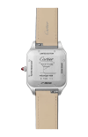 Cartier | PREZIOSO COFANETTO SANTOS-DUMONT, MODELLO EXTRA-LARGE, PLATINO, MANUALE - LIMITED EDITION - WGSA0050 (4)