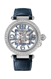 Cartier | PASHA DE CARTIER, 41 MM, ORO BIANCO, DIAMANTI, SCHELETRATO, AUTOMATICO - HPI01483 (1)