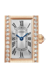 Cartier | TANK AM&Eacute;RICAINE, MODELLO MINI, ORO ROSA, DIAMANTI, QUARZO - WJTA0058 (2)