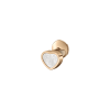 Chopard | CHOPARD - ORECCHINO SINGOLO MY HAPPY HEARTS, ORO ROSA ETICO, MADREPERLA - 83A086 (1)