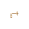 Chopard | CHOPARD - ORECCHINO SINGOLO MY HAPPY HEARTS, ORO ROSA ETICO, MADREPERLA - 83A086 (2)