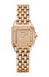 Cartier | PANTH&Egrave;RE DE CARTIER MODELLO PICCOLO, ORO ROSA, DIAMANTI, QUARZO - WJPN0058 (1)