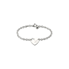 Gucci | BRACCIALE TRADEMARK A CATENA CON CIONDOLO IN ARGENTO - YBA796301001 (1)