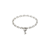 Gucci | BRACCIALE TRADEMARK A CATENA CON CHIAVE IN ARGENTO - YBA796345001 (1)