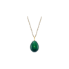 Faberg&eacute; | OVETTO FABERG&Eacute; STARBURST IN ORO GIALLO E SMALTO VERDE CON GUILLOCH&Eacute; A STELLA - 3822 (1)