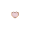 Chopard | CHOPARD - ORECCHINO SINGOLO MY HAPPY HEARTS IN ORO ROSA ETICO, OPALE ROSA - 83A086 (2)
